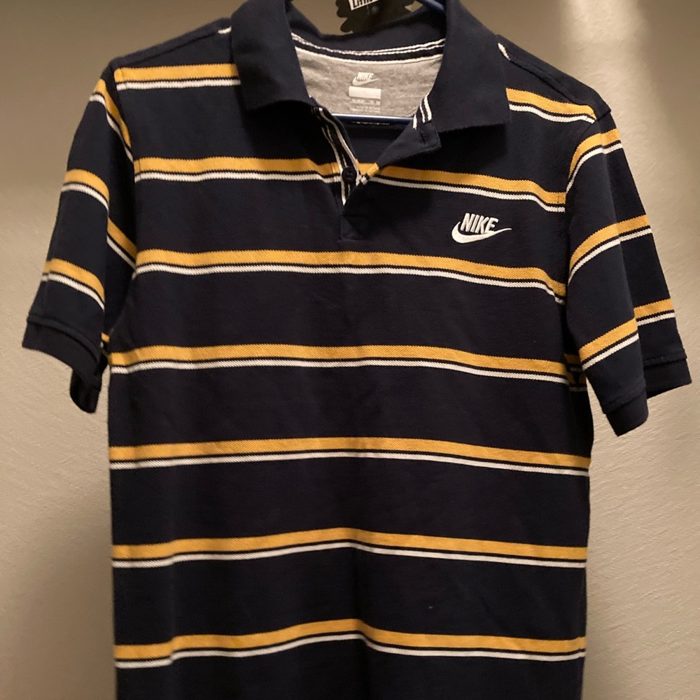 Vintage Nike Polo and denim jacket